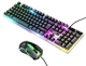 Ігрова клавіатура та мишка Hoco GM11 RGB підсвітка мембранна 104 клавіші - зображення 4