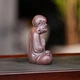 Чайная фигурка Бодхисаттвы из исинской глины, аксессуар Чашень для заваривания чая - изображение 2