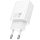Мережевий зарядний пристрій Hoco N63 1USB/18W/QC3.0 + 1Type-C/30W/PD Білий - зображення 2