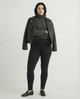 Женские трикотажные повседневные лосины Akta Casual Queen Plus Size (3XL – 5XL), чёрные, размер 3XL ( 1069_3XL ) - изображение 2