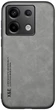 Кожаный чехол XnE Xiaomi Redmi Note 13 Pro с металлической вставкой Grey (39654-33) - изображение 2