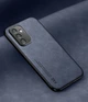 Шкіряний чохол XnE Samsung Galaxy A16 A165 з металевою вставкою Blue (41230-28) - зображення 1