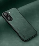 Кожаный чехол XnE Poco X7 Pro с металлической вставкой Green (41440-08) - изображение 1