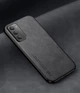 Шкіряний чохол XnE Xiaomi Redmi 15 5G з металевою вставкою Black (43116-2B) - зображення 1