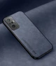 Шкіряний чохол XnE Xiaomi Redmi Note 10 Pro з металевою вставкою Blue (34274-28) - зображення 1
