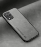 Кожаный чехол XnE Samsung Galaxy M33 5G M336 с металлической вставкой Grey (34296-33) - изображение 1