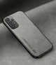 Шкіряний чохол XnE Samsung Galaxy A13 A135 з металевою вставкою Grey (34635-33) - зображення 1