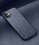 Шкіряний чохол XnE iPhone 11 з металевою вставкою Blue (34649-28) - зображення 1