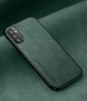 Шкіряний чохол XnE Samsung Galaxy A05s A057 з металевою вставкою Green (35024-08) - зображення 1