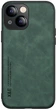 Шкіряний чохол XnE iPhone 13 з металевою вставкою Green (36161-08) - зображення 2