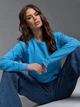 Толстовка ISSA PLUS 15496 XXL голубая (issa2007682778614) - изображение 4