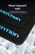 Игровой коврик для мыши Vention 450x400 мм 4 мм прошитые края Черный (KDZB0) - изображение 6