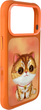 Панель Nimmy Big Eyed Pet 2.0 Cat для Apple iPhone 17 Pro Max Orange (6971080316487) - зображення 4