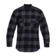 Рубашка Mil-Tec фланелевая Flannel Shirt Longsleeve L Серый (opt-M-T-8614) - изображение 1