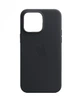 Чехол для iPhone 15 Pro Max Leather Case с MagSafe Black - зображення 1