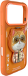 Панель Nimmy Cool&Cute 2.0 Cat MagSafe для Apple iPhone 17 Pro Orange (6971080316517) - зображення 4