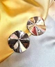 Женские сережки Круги jewelry Золотистые - изображение 6