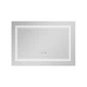 Прямокутне дзеркало у ванну Qtap Cardinal CA1 800×600 мм з LED-підсвіткою, антизапотіванням, регулюванням світла 3000–6500K і димером - зображення 3