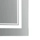 Прямокутне дзеркало у ванну Qtap Cardinal CA1 800×500 мм з LED-підсвіткою, антизапотіванням, регулюванням світла 3000–6500K і димером - зображення 9