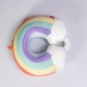 Подушка для шеи Rainbow U-образная, розовый HP-56-13P - изображение 3