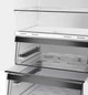Холодильник Whirlpool WHK26363XBR5E з нижн. мороз., 186.5x60х66.3, холод.відд.-210л, мороз.відд.-104л, 2дв., А++, NF, дисплей, інв., зона нульова, сірий - зображення 4