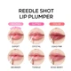 Плампер для губ прозорий з рожевим глітером VT Reedle Shot Lip Plumper Twinkle - изображение 2