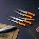 Ніж м'ясника Victorinox SWIBO 21см жовтий 5.8431.21 - зображення 6