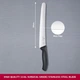 Ніж кондитерський Victorinox Swiss Classic 26см хв чорний 6.8633.26B - зображення 3