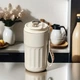 Термокружка Coffee Sensor стальная 380 мл с индикатором температуры Белый (28700) - изображение 6