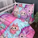Комплект постельного белья MirSon Бязь 17-0882 Sweet Labubu 110 x 140 см (2200012198056) - изображение 1
