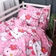 Простынь MirSon Бязь 17-0864 Hello Kitty Pink 150 х 220 см (2200011862828) - изображение 3