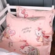 Простынь MirSon Бязь 17-0873 Hello Kitty Love 150 х 220 см (2200012150344) - изображение 1
