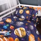 Простирадло MirSon Бязь 17-0884 Astro World 150 х 220 см (2200012199527) - зображення 4