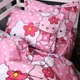 Простынь MirSon Бязь 17-0864 Hello Kitty Pink 150 х 220 см (2200011862828) - изображение 4