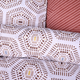 Простынь MirSon Бязь 17-0739 Amber Geometrics 150 х 220 см (2200010842555) - изображение 3