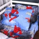 Простынь MirSon Бязь 17-0891 Spider-Man City Wall 150 х 220 см (2200012389805) - изображение 1