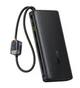 Портативна батарея Powerbank Baseus EnerFill FC41 Digital Display With Dual Built in USB-C Cables 25000mAh 145W E0028H03 Black - зображення 1