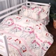 Простынь MirSon Бязь 17-0904 Little Pink Kitty 150 х 220 см (2200012399569) - изображение 3