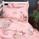 Простынь MirSon Бязь 17-0873 Hello Kitty Love 150 х 220 см (2200012150344) - изображение 3