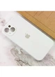 Чохол Silicone Premium case з захистом камери для iPhone 14 Plus та iPhone 15 Plus Full Camera Protective white 9802 - изображение 4