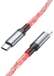 Кабель USB C to Lightning 20W для iPhone быстрая зарядка и передача данных 1м Hoco U112 - изображение 1