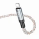 Кабель USB C to Lightning 20W для iPhone быстрая зарядка и передача данных 1м Hoco U112 - изображение 7