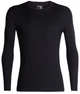 Термокофта Icebreaker 200 Oasis LS Crewe Men Black M (1052-104 365 001 M) - изображение 1