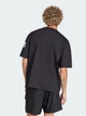 Футболка хлопковая длинная мужская Adidas Essentials Loose Fit JF3615 M Черная (4067905899722) - изображение 2