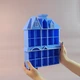 Голубая подставка для фигурок Stranger Things Kinder Joy Funko Pop Stand / Дом Векны для хранения фигурок Очень странные дела - изображение 13