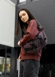 Большая женская поясная сумка бананка Sambag DynamicDart черная 38×21×7 см (80411148) - изображение 2