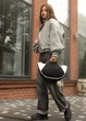 Велика жіноча поясна сумка бананка Sambag DynamicDart біла 38 × 21 × 7 см (80411008) - зображення 7