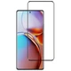 Захисне скло LUX EDGE для Motorola Edge 40 Pro повне проклеювання із закругленими краями чорний - зображення 1