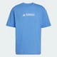 Футболка хлопковая длинная мужская Adidas Terrex JZ1167 2XL Синяя (4068821042452) - изображение 6
