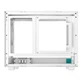 Компьютерный корпус DeepCool CH160 Mesh White без блока питания (R-CH160-WHNMI0-G-1) - изображение 8